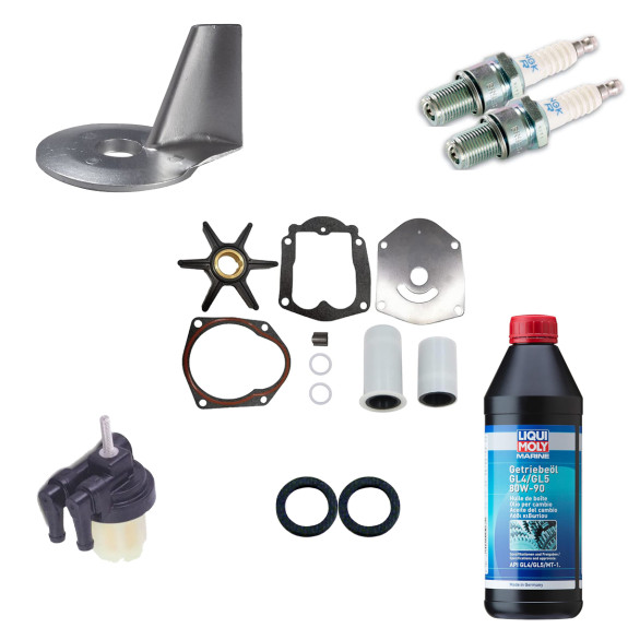 Kit de révision pour moteur Mercury 30 et 40 CV 2 cylindres 2 Temps - PESCARO