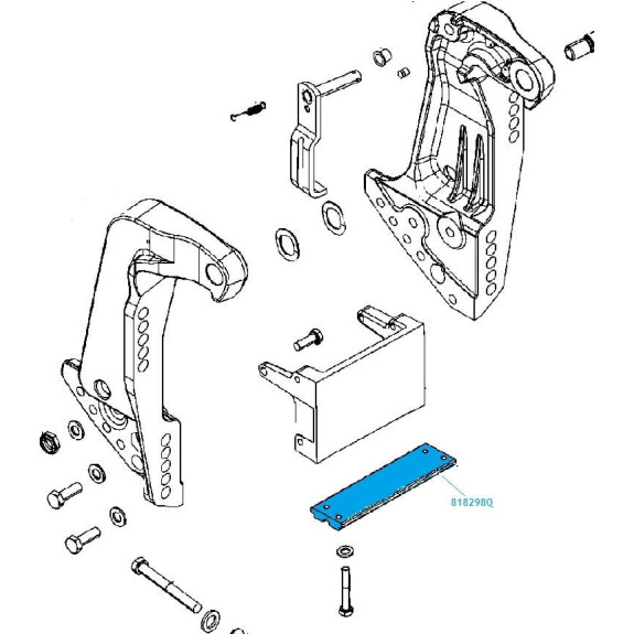 Kit de révision pour moteur Mercury 135 - 175 CV - 2 temps V6 OPTIMAX
