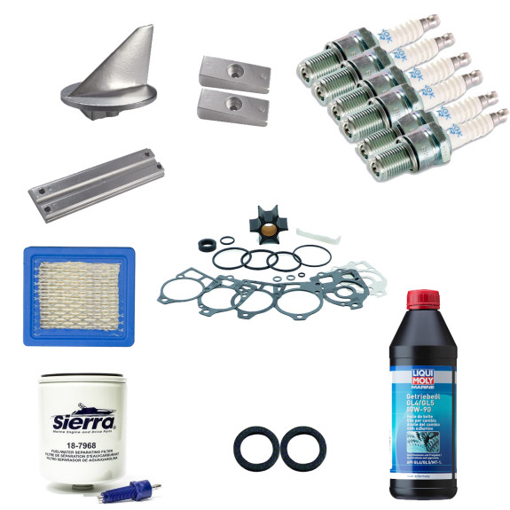 Kit de révision pour moteur Mercury 135 - 175 CV - 2 temps V6 OPTIMAX