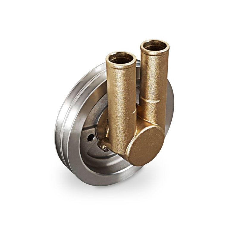 Pompe à eau de mer pour Volvo V6-V8 (4.3L - 5.7L) poulie double piste - JMP