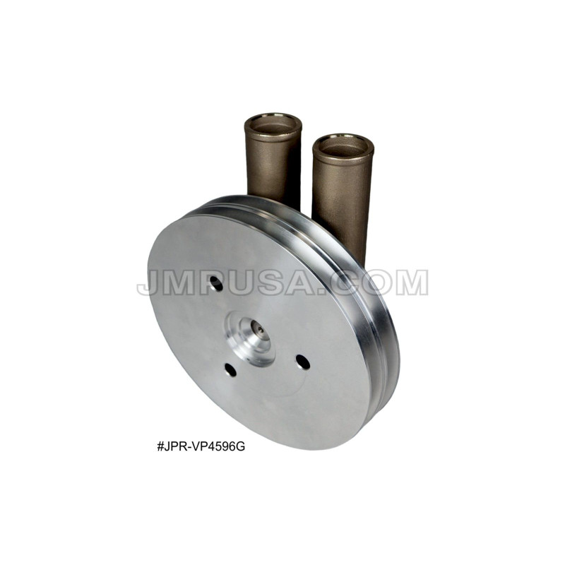 Pompe à eau de mer pour Volvo V6-V8 (4.3L - 5.7L) poulie double piste - JMP