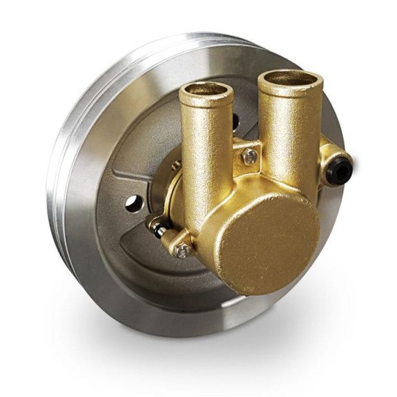 Pompe à eau de mer pour Volvo V6-V8 (4.3L - 5.0L) GL-F poulie double - JMP