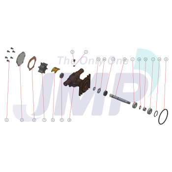 Kit majeur pour pompe JPR-VP0010DB - JMP 2