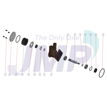Kit majeur pour pompe JPR-VP0020D 2
