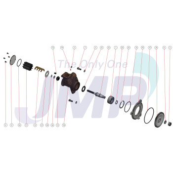 Kit majeur pour pompe JPR-VP0110DB Volvo Penta D11B 2