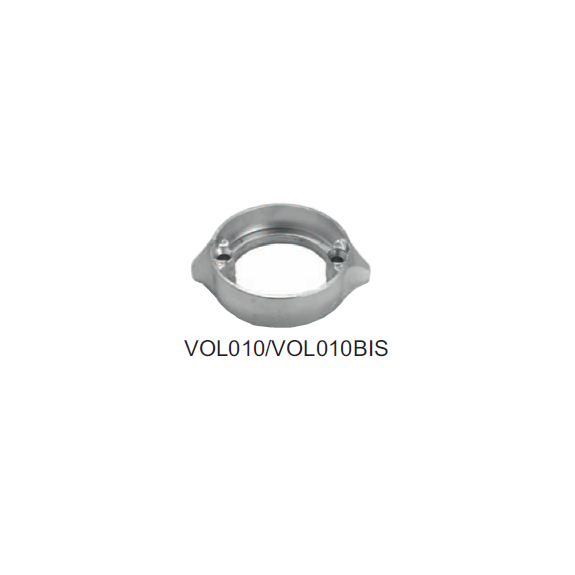 Kit Anodes aluminium pour EMBASE Volvo 280 Duo Prop