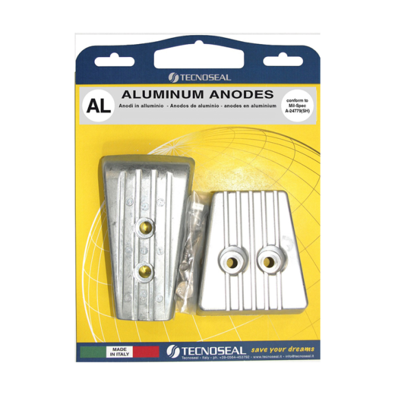 Kit Anodes Aluminium pour Embase Volvo Penta SX-A / DPS-A