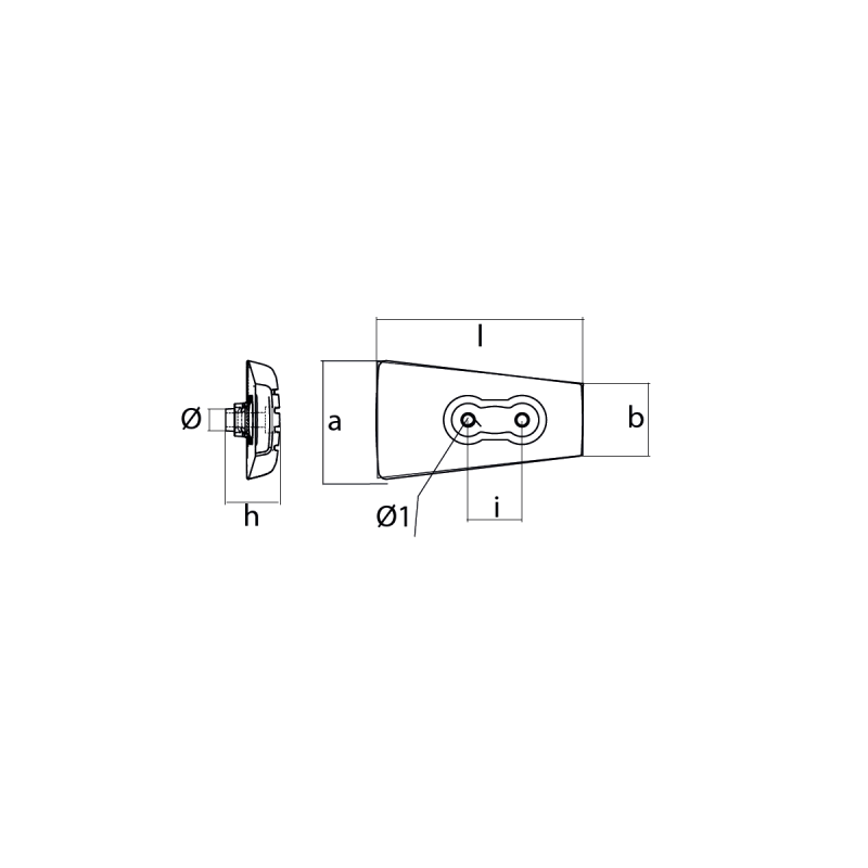 Kit Anodes Aluminium pour Embase Volvo Penta...