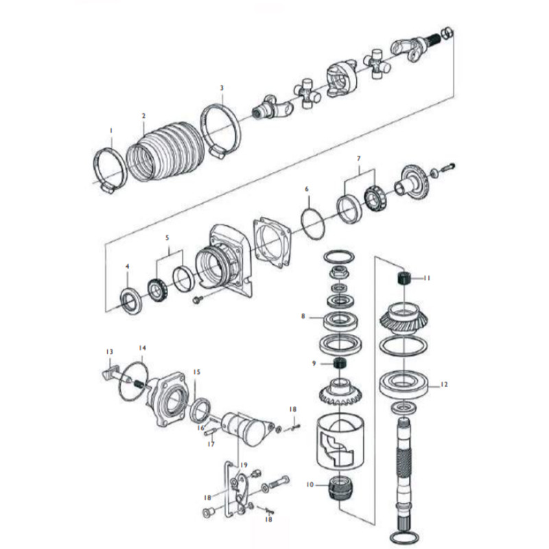 Cône d'embrayage pour embase Volvo DPH / DPR