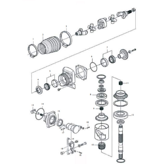 Cône d'embrayage pour embase Volvo DPH / DPR