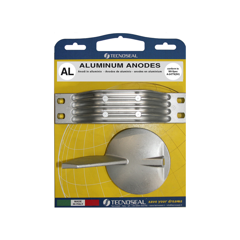 Kit anodes Aluminium Yamaha F150-F225