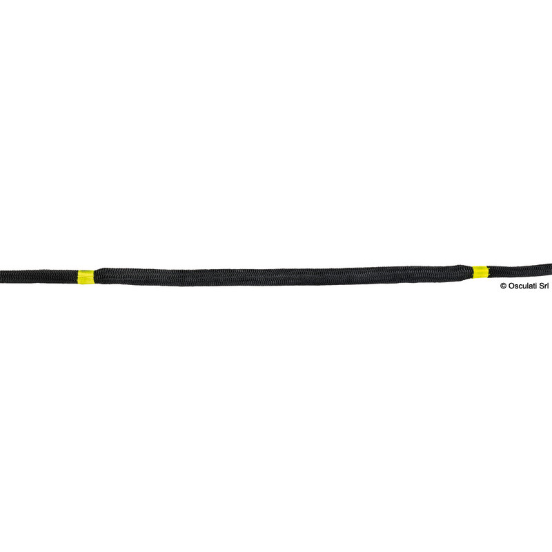 Amarre oeil épissé 14 mm x 10 mètres avec amortisseur intégré