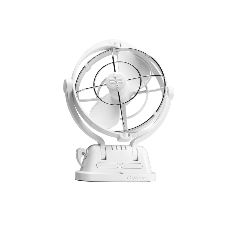 Ventilateur Sirocco II blanc 12-24V - CAFRAMO
