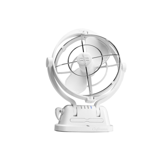 Ventilateur Sirocco II blanc 12-24V - CAFRAMO
