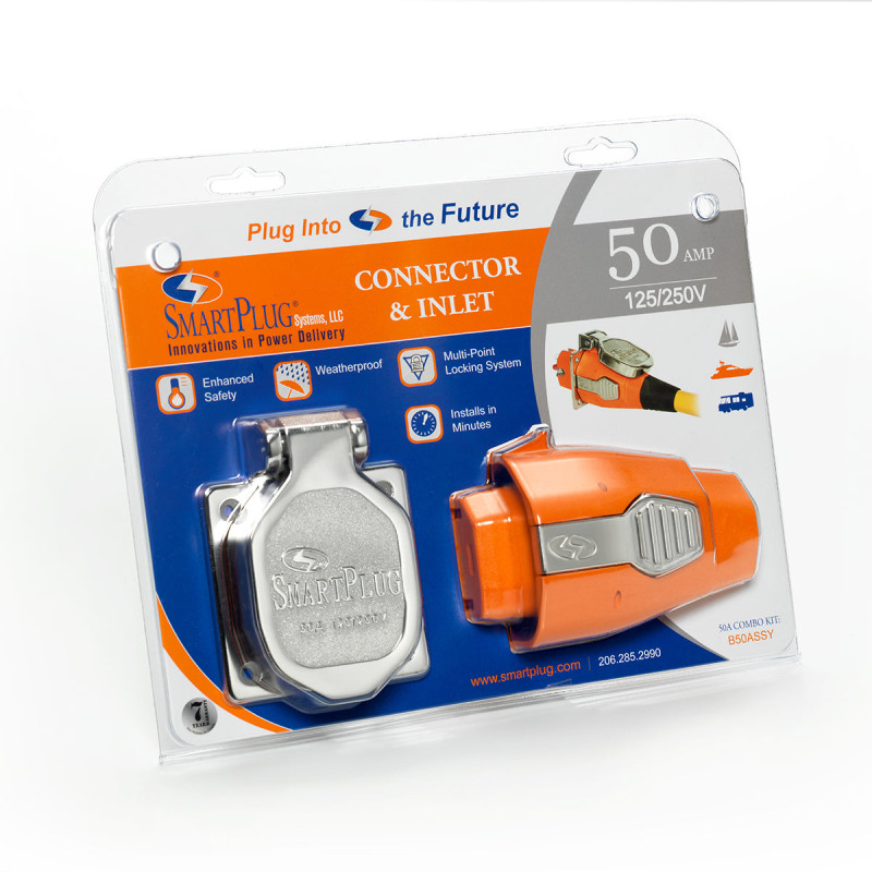Kit shore line Smart Plug inox 50A