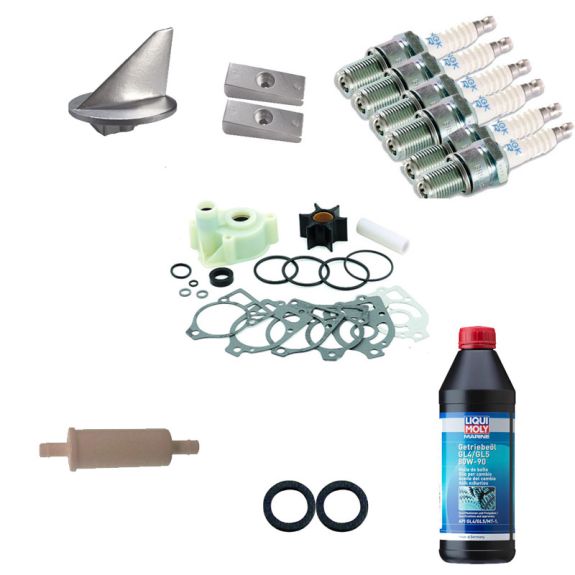 Kit de révision pour moteur Mercury 135 - 200 CV - 2 temps V6 Carburateur