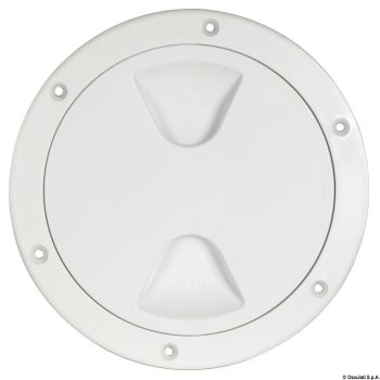 Trappe de visite ronde à vis - 203 mm - blanche