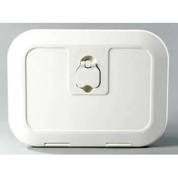 Caisson blanc avec trappe 380 x 280 mm 2