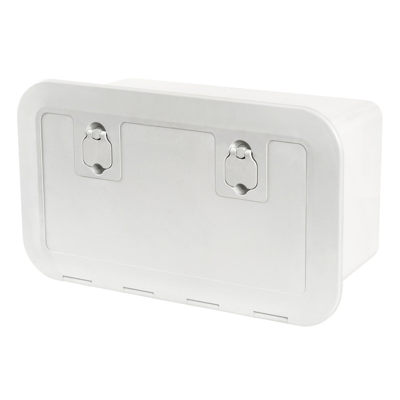 Caisson blanc avec trappe 600 x 350 mm