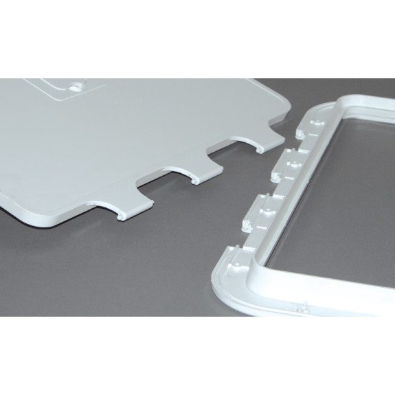 Trappe d'inspection amovible 350 x 600 mm - blanche