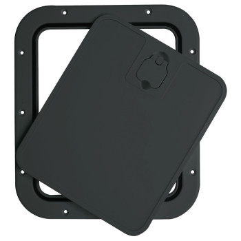 Trappe d'inspection amovible 305 x 355 mm - noire