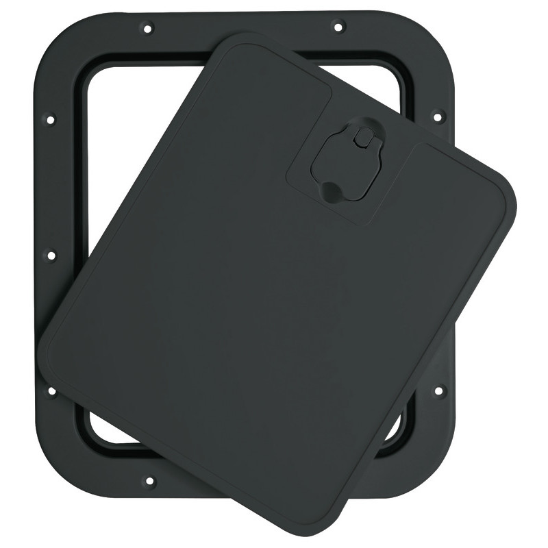 Trappe d'inspection amovible 305 x 355 mm - noire
