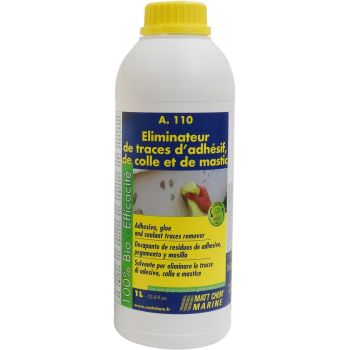 Eliminateur de traces d'adhésif et de colle - A.110 - Bidon de 1 L