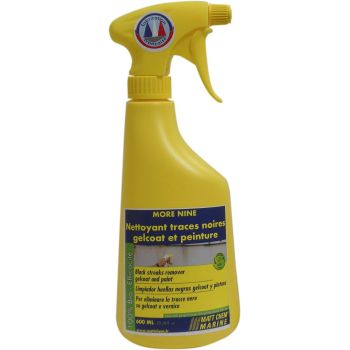 Effaceur de traces noires sur gelcoat et peinture - MORE NINE - 600 ml