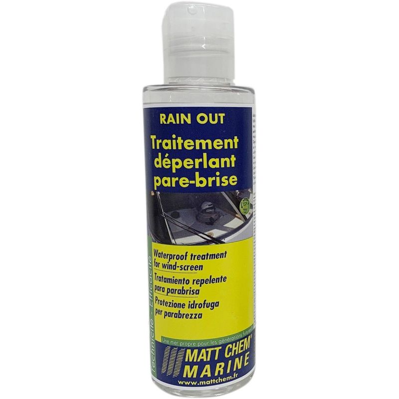 Traitement déperlant spécial pare-brise et vitres RAIN OUT - 150 ml