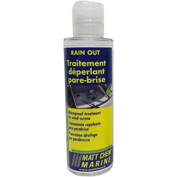 Traitement déperlant spécial pare-brise et vitres RAIN OUT - 150 ml