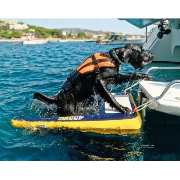 Echelle gonflable de remontée à bord pour chiens DOGUP