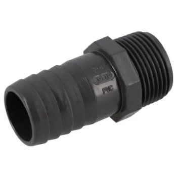Embout male en polycarbonate fileté 3/4" - sortie...