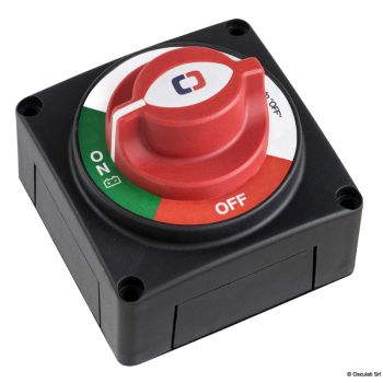 Coupe-batterie interrupteur ON/OFF 550 A – 48 VDC max – norme UNI EN ISO 8846