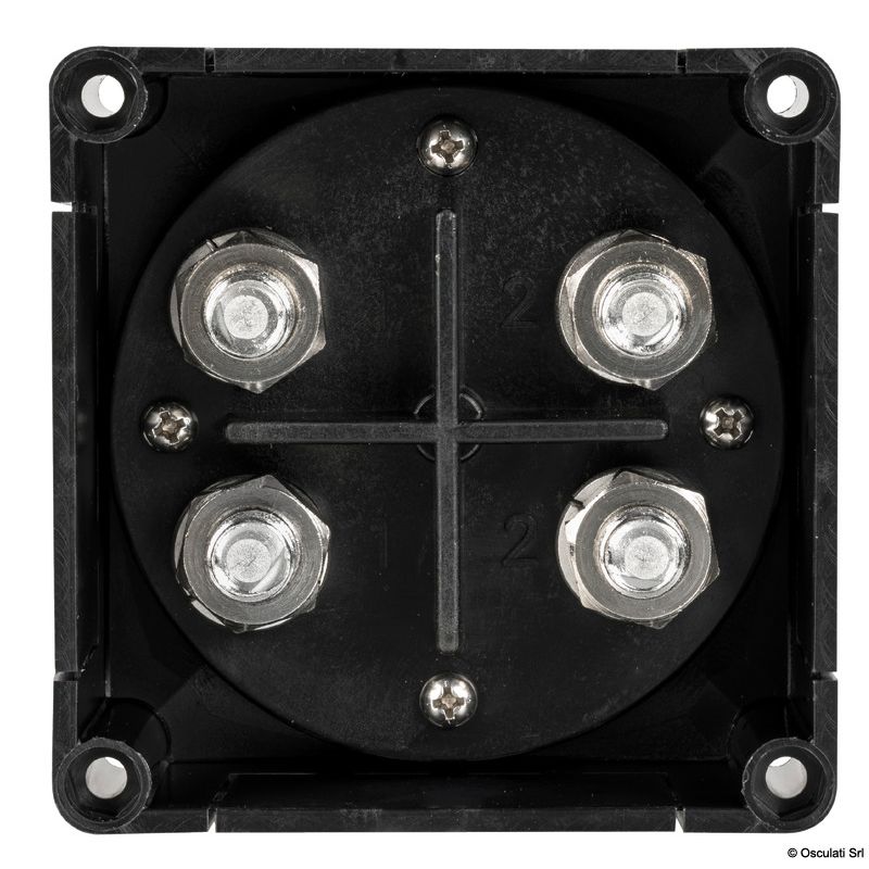Coupe-batterie interrupteur OFF/ON/BOTH 550 A – 48 VDC max – norme UNI EN ISO 8846