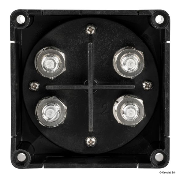 Coupe-batterie interrupteur OFF/ON/BOTH 550 A – 48 VDC max – norme UNI EN ISO 8846