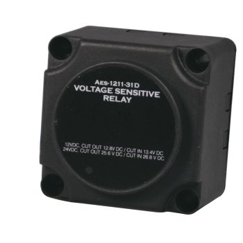 Relais de couplage / découplage automatique sensible au voltage 140 A – 12/24 V – charge simultanée deux batteries – sélection a