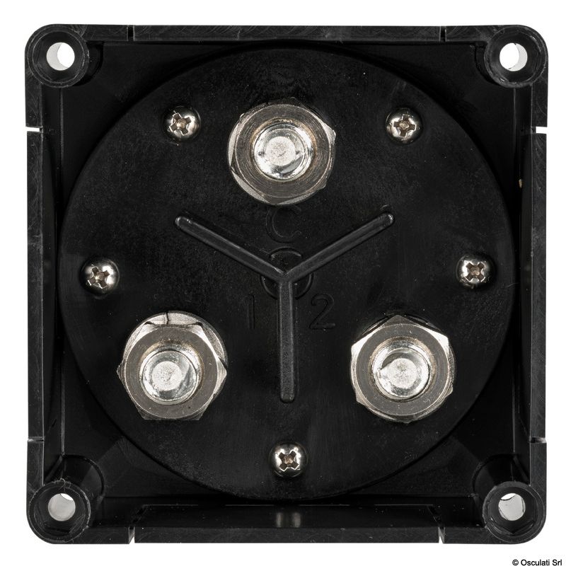 Coupe-batterie interrupteur OFF/1/BOTH/2 – 550 A – 48 VDC max –norme UNI EN ISO 8846