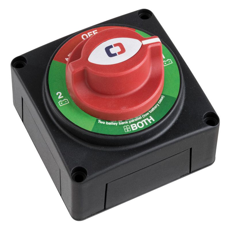 Coupe-batterie interrupteur OFF/1/BOTH/2 – 550 A – 48 VDC max –norme UNI EN ISO 8846