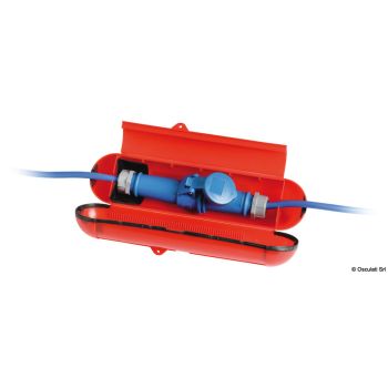 Protection étanche pour prises de courant à quai – 93 × 368 mm