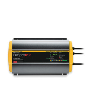 Chargeur de batterie ProSport HD20 – 12/24V – 20A – 2 sorties – IP65 – microprocesseur – technologie Distributed on Demand – Pro