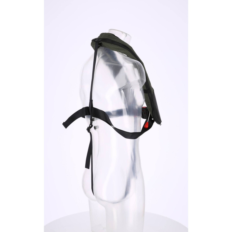 Gilet automatique spécial pêche Kingfisher kaki