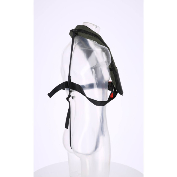Gilet automatique spécial pêche Kingfisher kaki