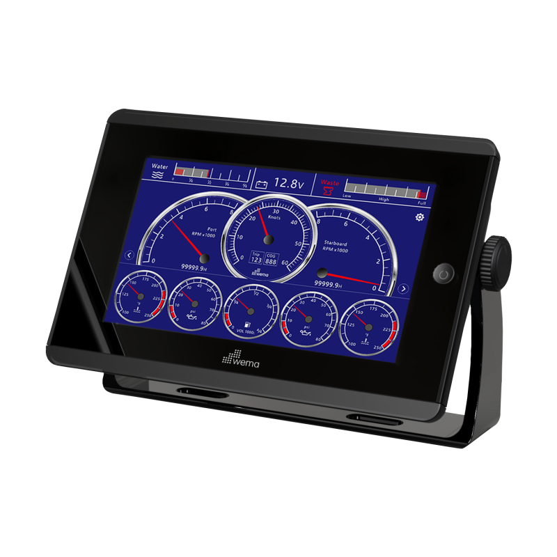 Écran tactile multifonctionnel 7" NMEA2000 - WEMA