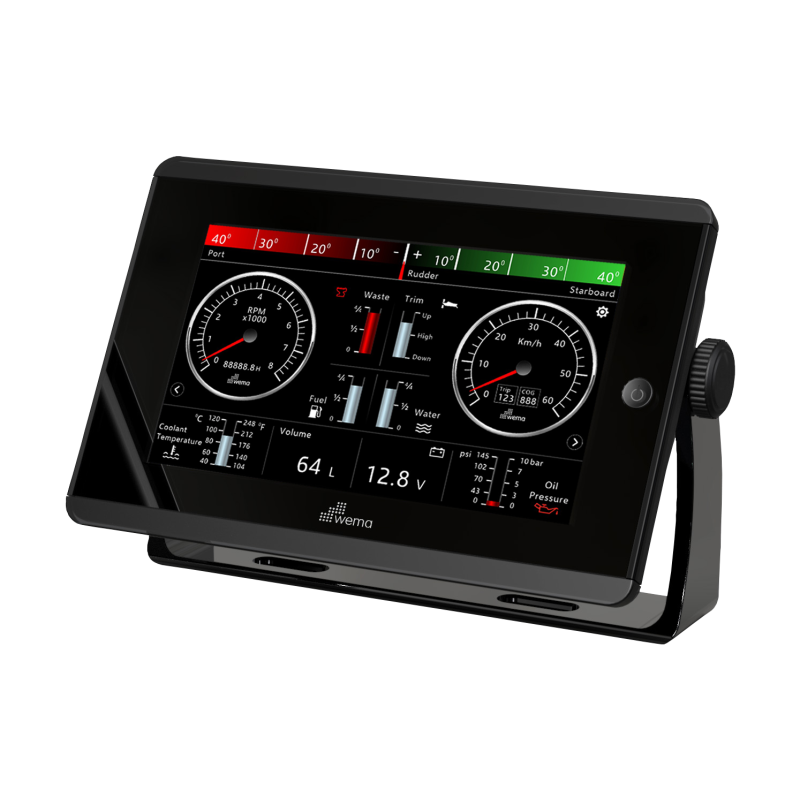 Écran tactile multifonctionnel 7" NMEA2000 - WEMA
