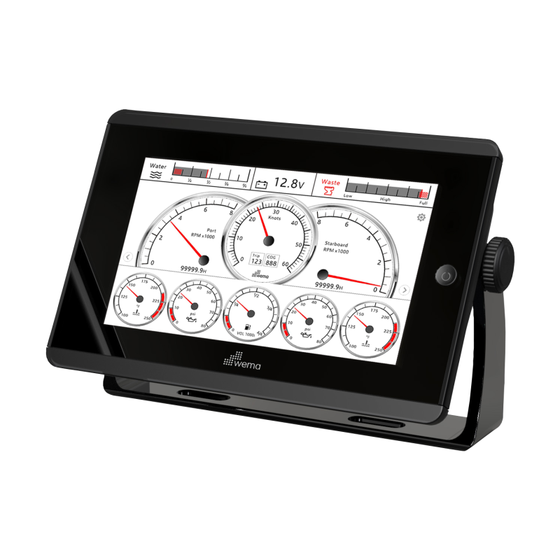 Écran tactile multifonctionnel 7" NMEA2000 - WEMA