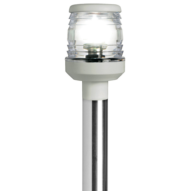 Hampe LED 60 cm rabattable et inclinable blanche