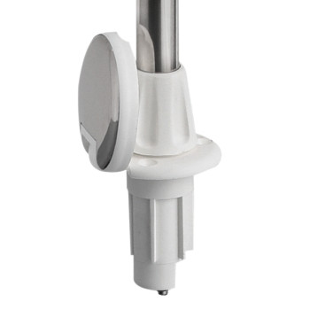 Hampe classic 360° 100 cm extractible avec base inox 2