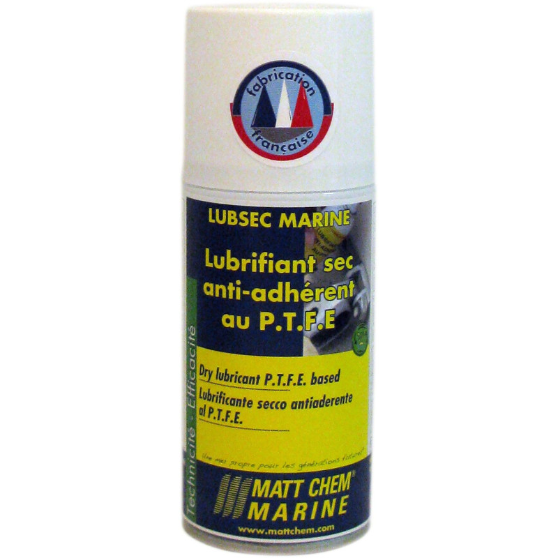 Lubrifiant à sec au PTFE - LUBSEC - 150 ml