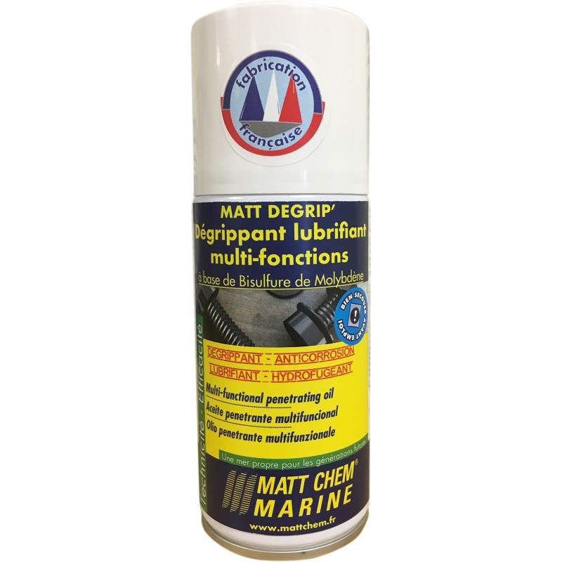 Dégrippant lubrifiant multi-fonctions - 150 ml - Matt Chem
