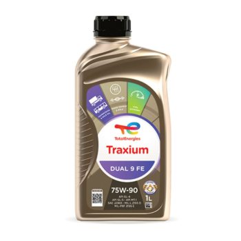 Huile d'embase Trans Dual 9 FE 75W90 haute performance 1 litre- TOTAL